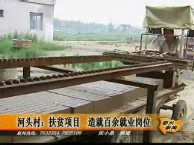 河頭村:扶貧項(xiàng)目 造就百余就業(yè)崗位
