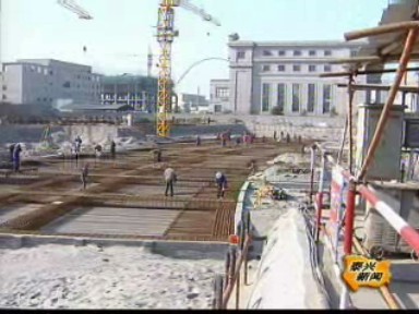 元旦假期 新區(qū)重點(diǎn)工程建設(shè)忙