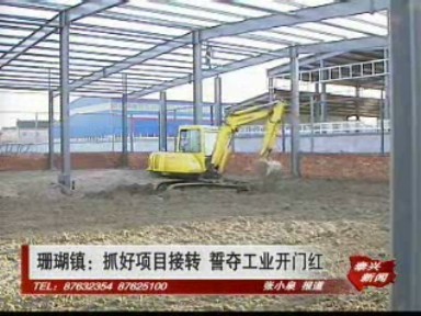 珊瑚鎮(zhèn):抓好項目接轉(zhuǎn) 誓奪工業(yè)開門紅