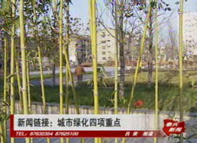 新聞鏈接:城市綠化四項重點